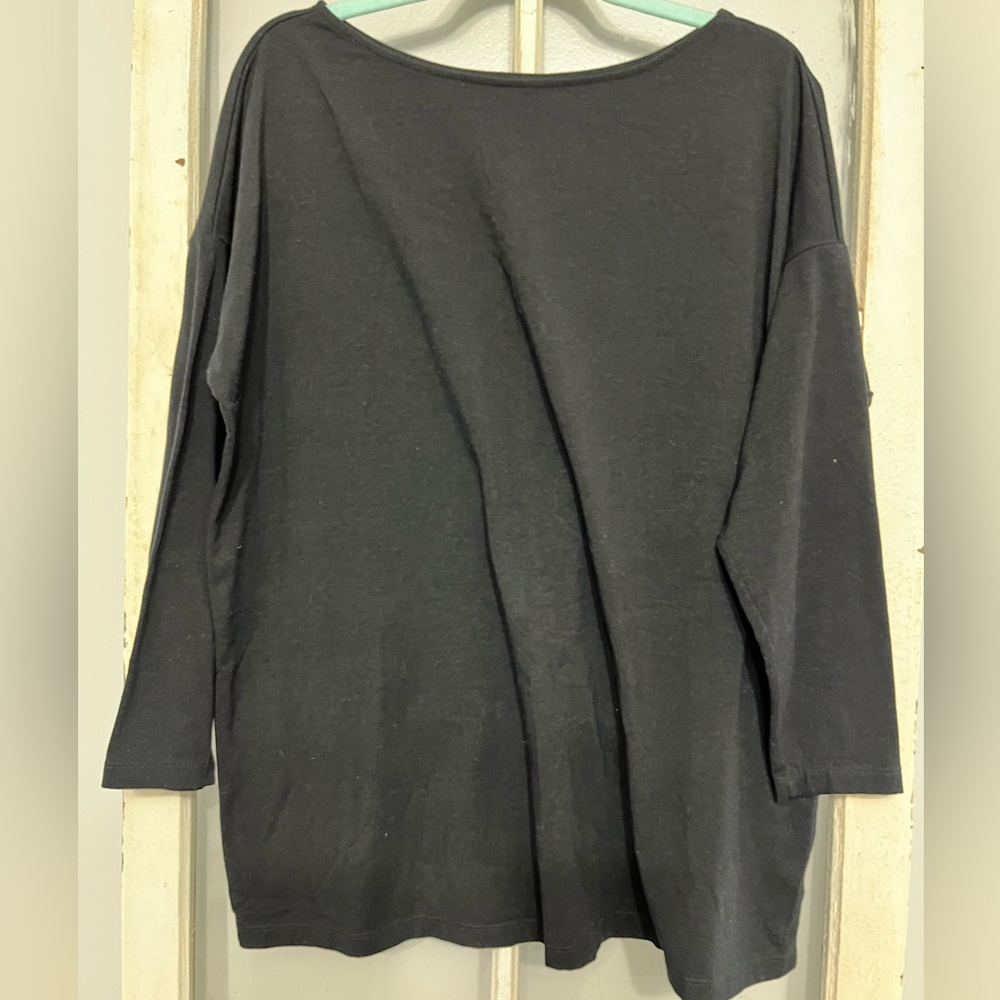 Tupelo Honey , M , black 3/4 sleeve Maya Maternity Dolman Shirt in black !